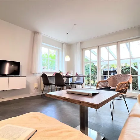 Апартаменты Apartmenthaus Am Nordseestrand Whg 2, An Der Rennweide 1b, 78 Qm