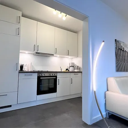Апартаменты Apartmenthaus Am Nordseestrand Whg 2, An Der Rennweide 1b, 78 Qm Дангаст